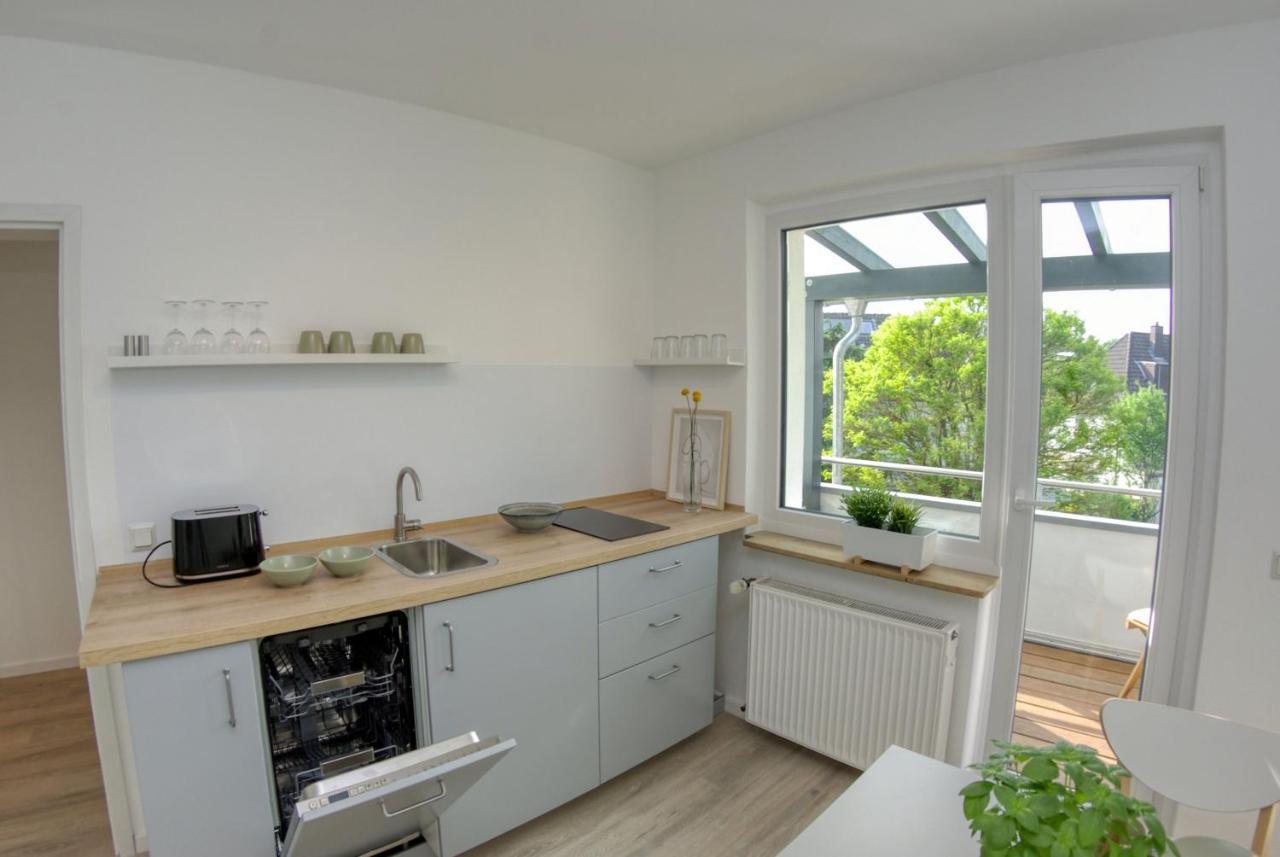 דורטמונד Appartement Mit Balkon Westfalenhalle Und Universitaet Fusslaeufig מראה חיצוני תמונה